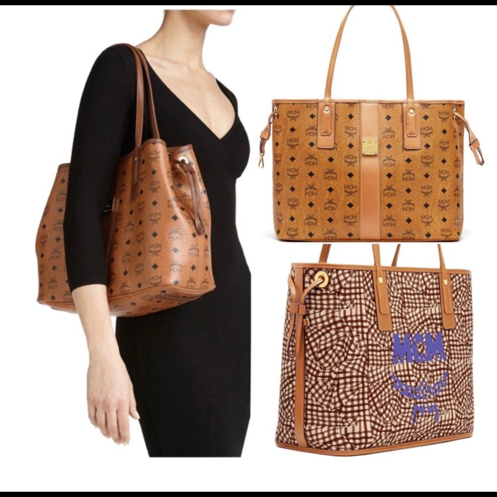 MCM Medium reversible tote